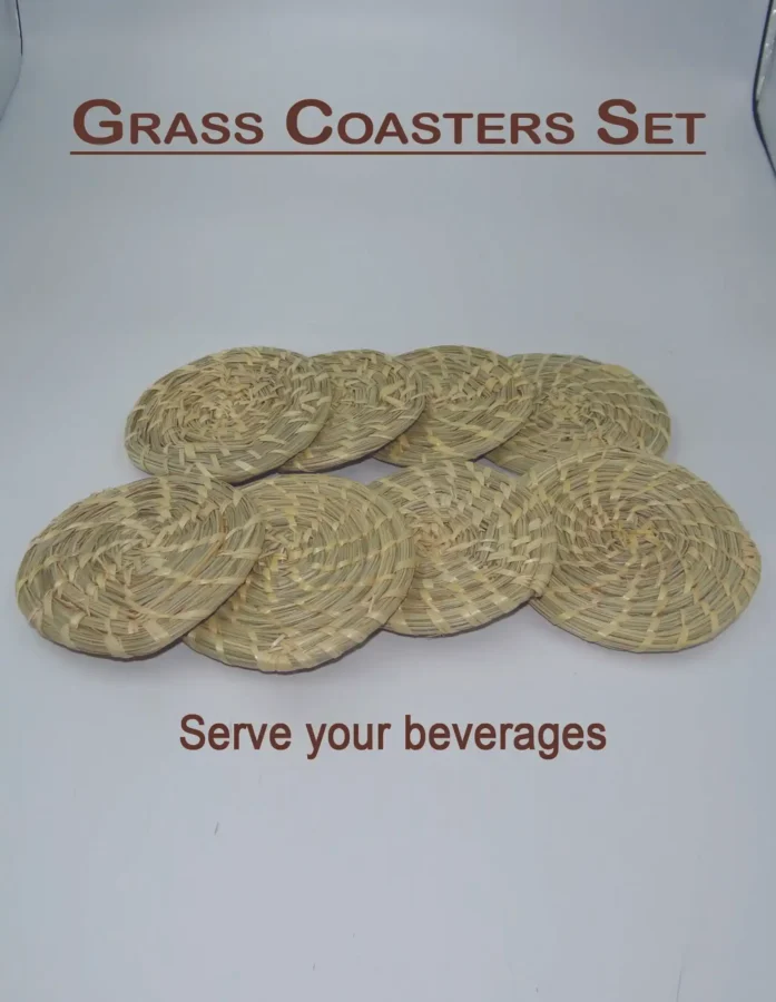 Grass Coasters Set