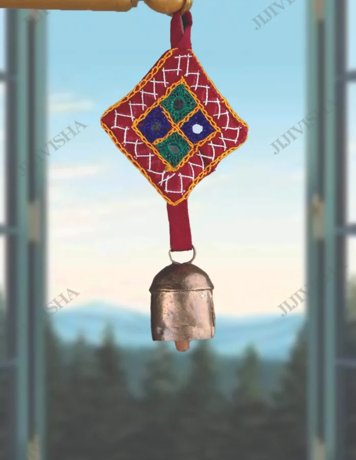 Buy Ethereal Echo Embroidered Bell Keychain Online