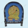 Yellow Pattachitra Bamboo Soop
