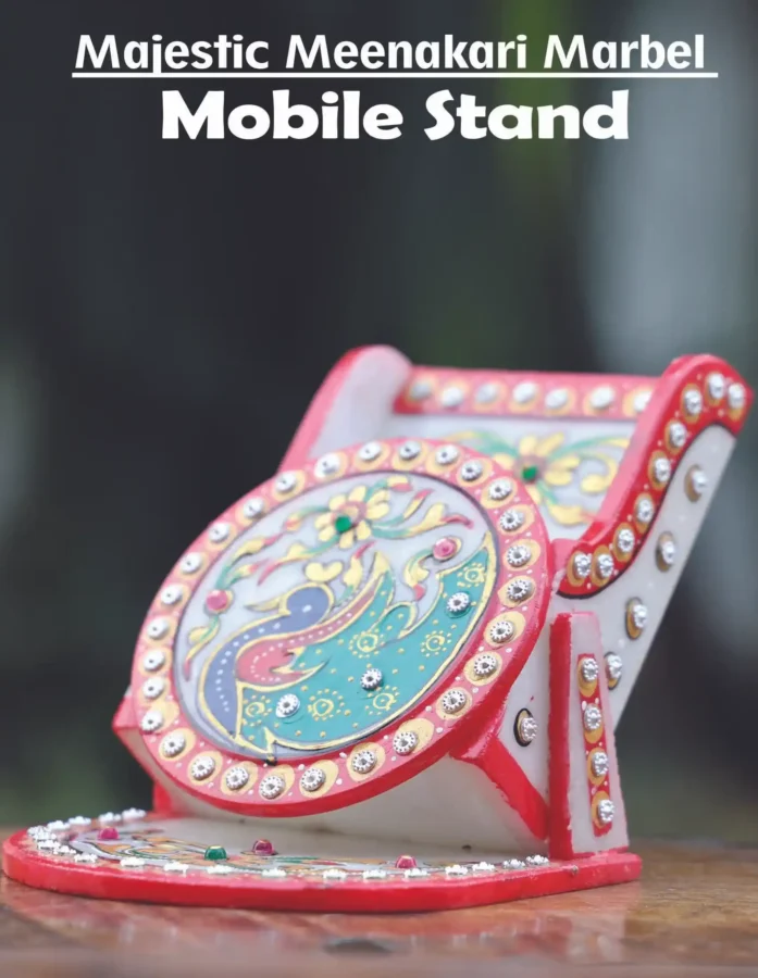 Majestic Meenakari Marvel Mobile Stand