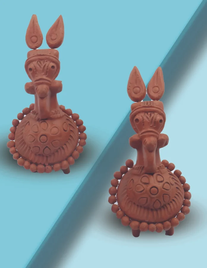 Wild Mustangs Terracotta Horse Set - Gallery Image