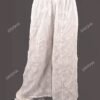 Buy White Chikankari Embroidery Panelled Palazzo