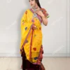 Buy Burgundy Beauty: Kutch Embroidered Lehenga Set