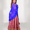 buy Mauve Dream: Contemporary Kutch Embroidered Lehenga Set