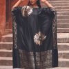 Black Banarasi Kaftan