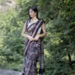 Nakshatra Mulmul Cotton Ajrakh Saree