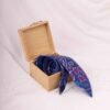 Royal Blue Patola Silk Necktie
