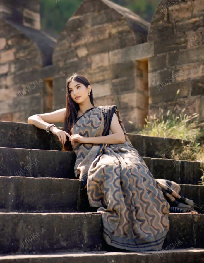 Sahyadri Waves Vidarbha Silk Saree