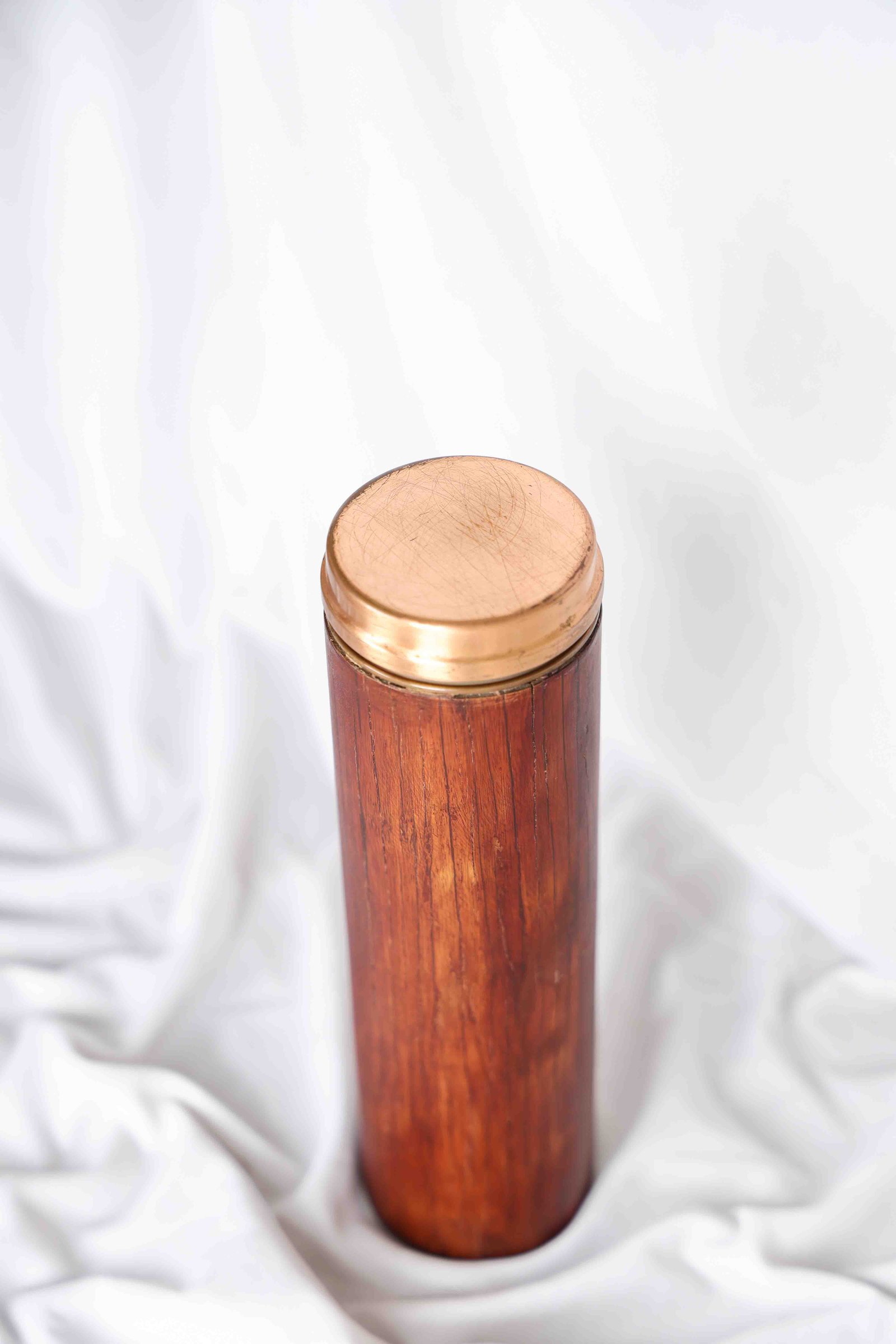 Bamboo Flask with Copper Wall Inside