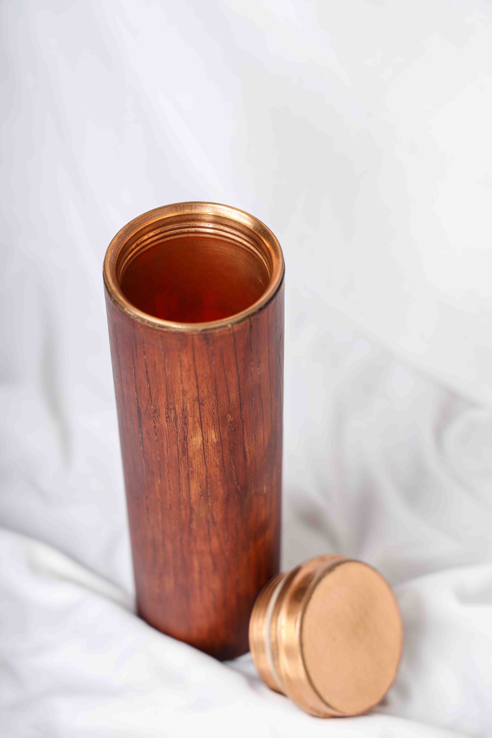 Bamboo Flask with Copper Wall Inside