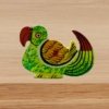 Handcrafted Wooden Parrot Magnet for Unique Home Decor