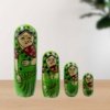 Traditional Wooden Nesting Dolls – Colorfully Hand-Painted Set of 4