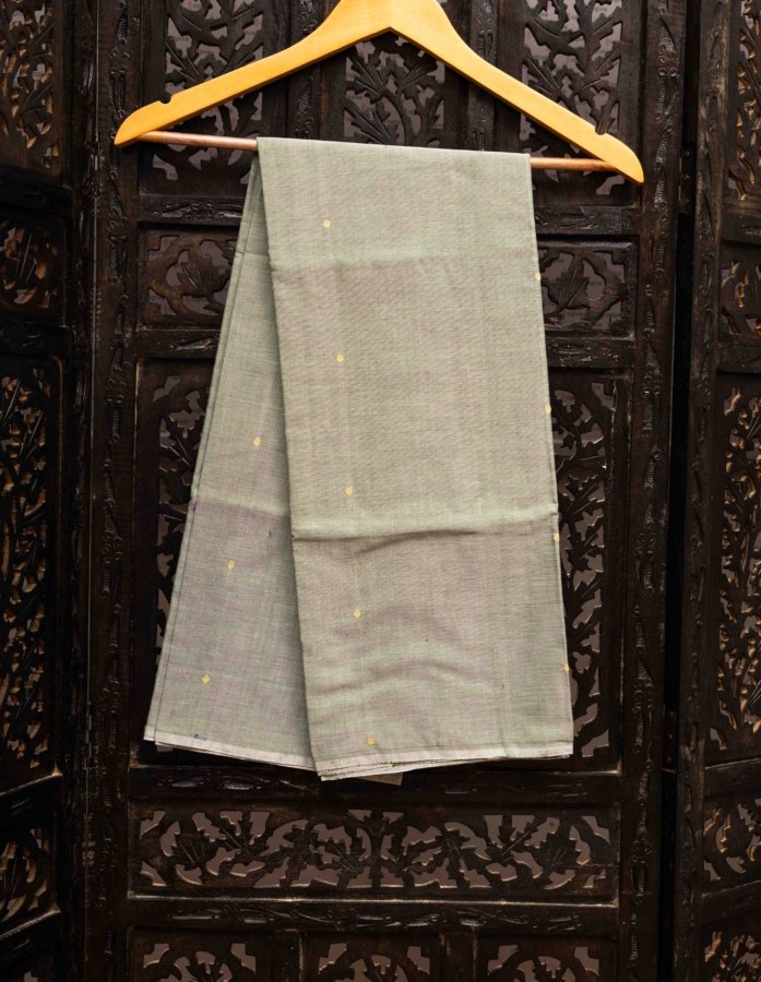 Ecru Chanderi Cotton Kurta Material for Men