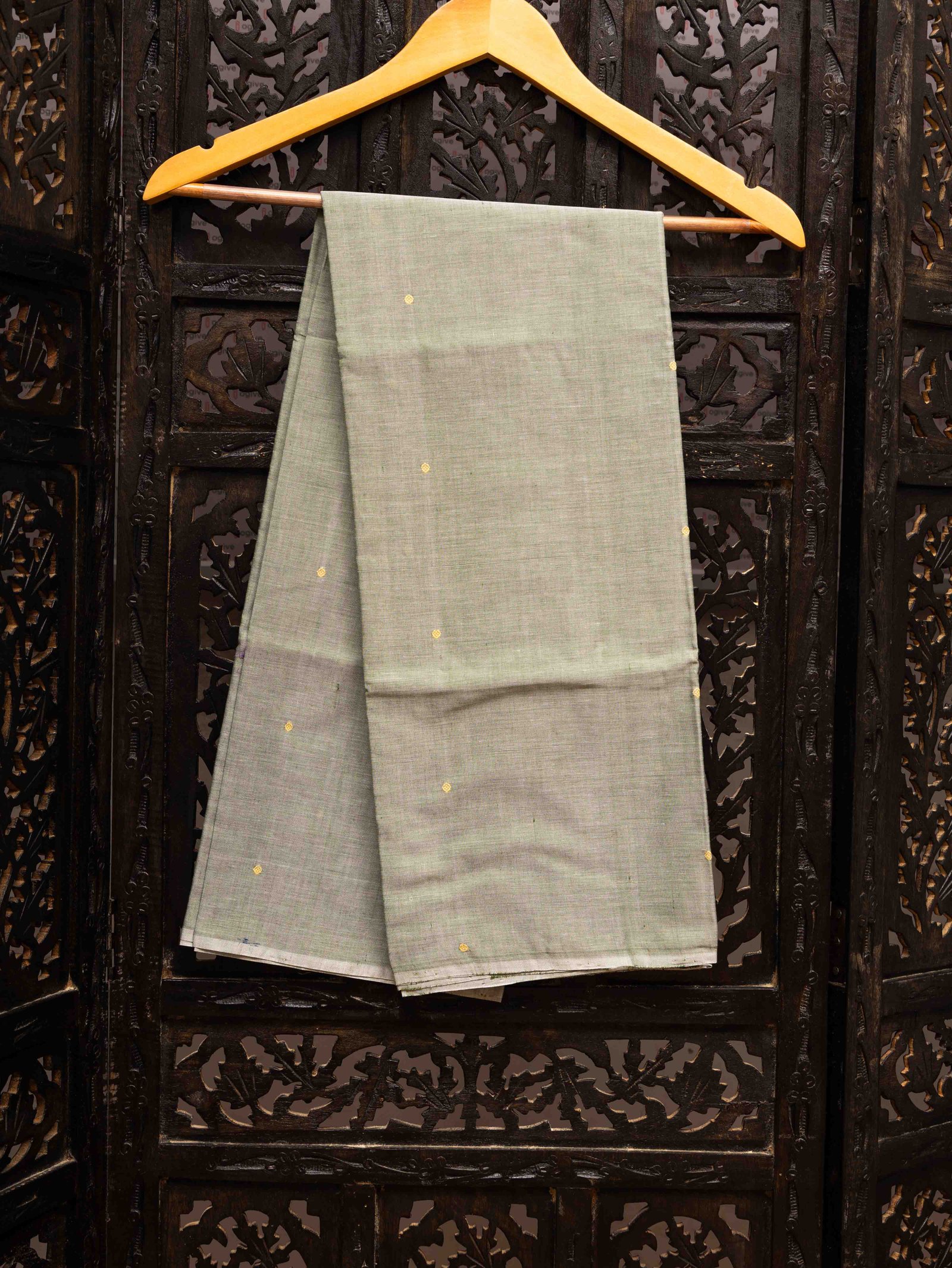 Ecru Chanderi Cotton Kurta Material for Men