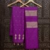 IMG_3191 Violet Katan Silk Banarasi Dress Material