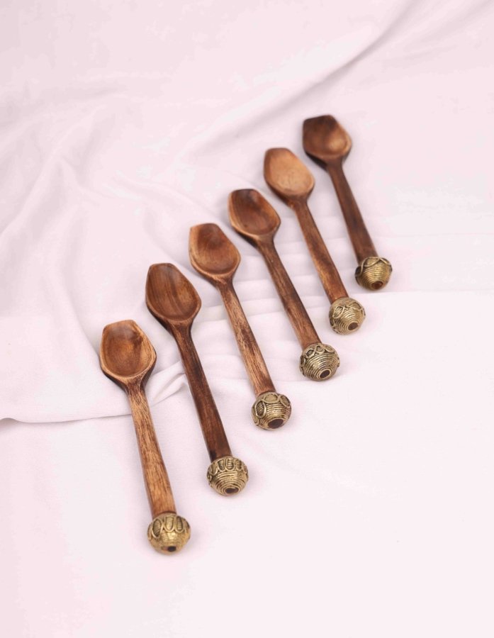 Dokra Accent Wooden Spoon Set