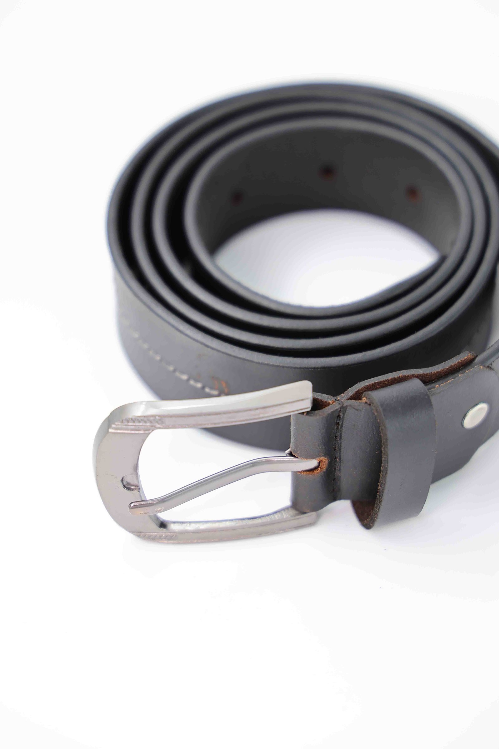 Black Leather Belt