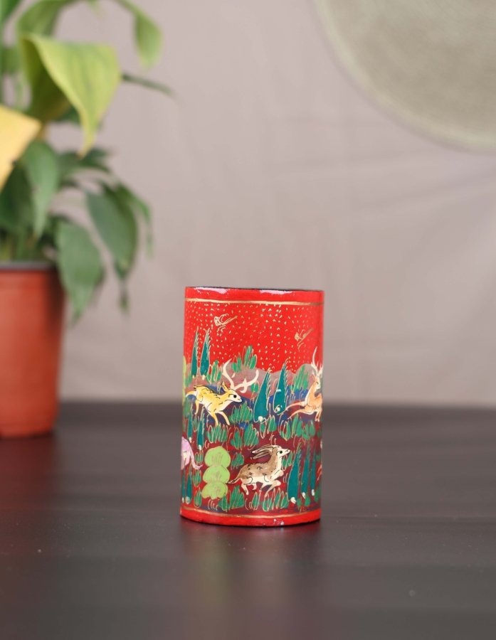 Paper Mache Pen Stand