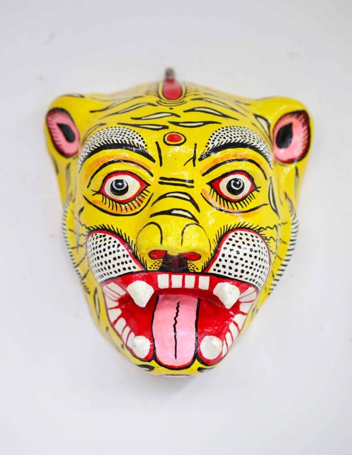 Roaring Beauty Tiger Face Mask