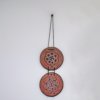 Kutch Handcrafted Terracotta Wall Hanging – Twin Disc Tribal Art Motif